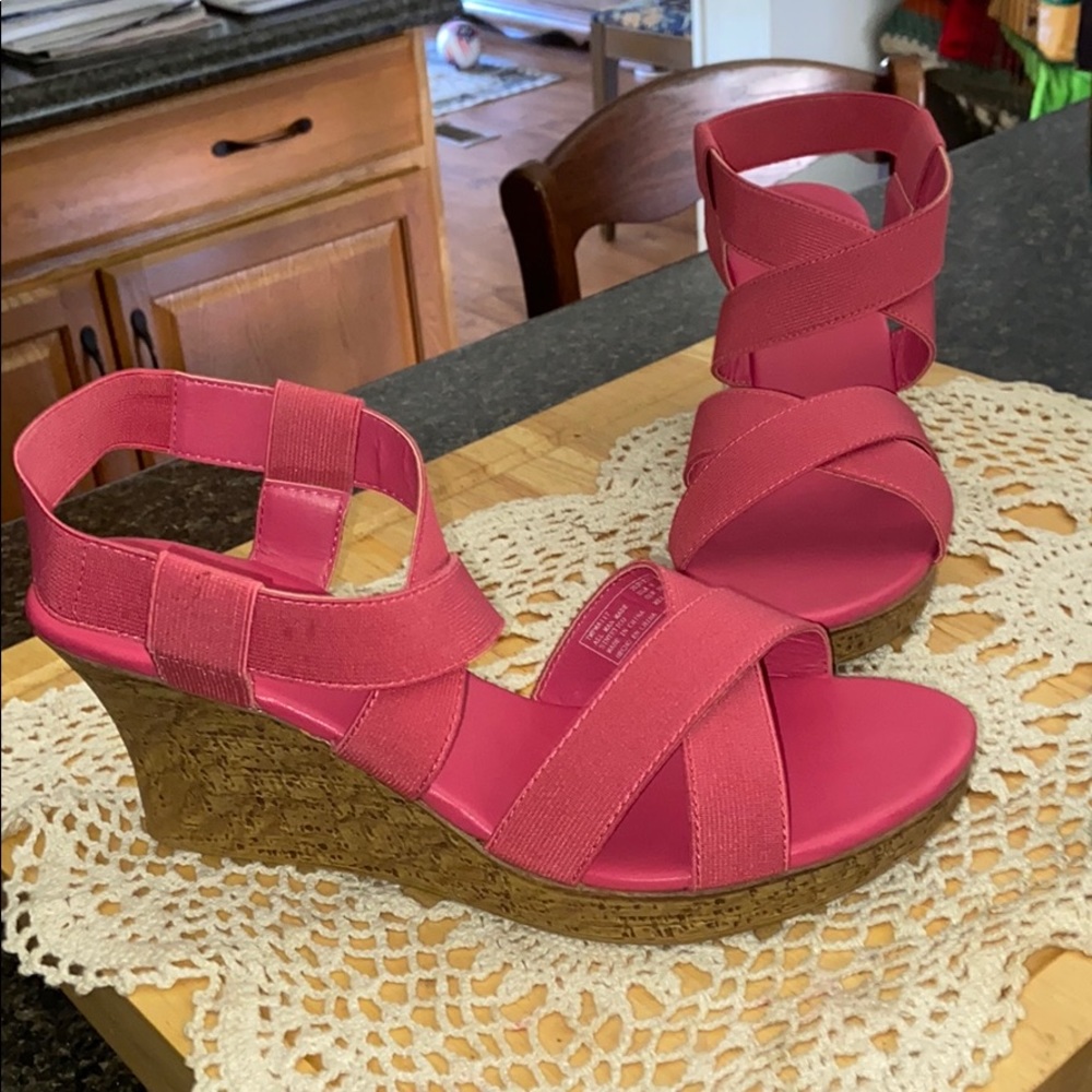 Pink summer sandal